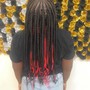 Locs with two strand twist adults