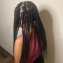 Medium Knotless Braids