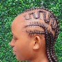 Kid's Braids with extension