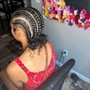 smedium knotless braids