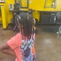 Kid's Natural Hair Braid Style