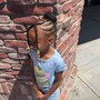 Kid's Natural Hair Braid Style