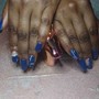 Medium Acrylic Nails Full Set