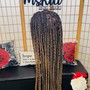 (M) %100 Human Hair knotless Braids