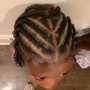 Kid's Feed-in Braids