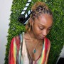 Natural Hair Two-Strand Twist or Natural Plaits