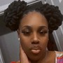 Natural Hair Two-Strand Twist or Natural Plaits