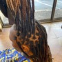 Braided pony(Mid-back)