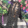 Crochet Braid down