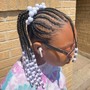 Knotless braids (large)