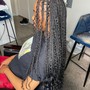 Full weave with braids