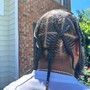 Starter Locs- comb coiled