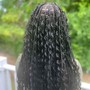 (Medium) butt length knottless braids (HAIR INCLUDED)