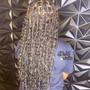 Medium Knotless  Braids