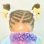 10 or 12 Adult Feedin Cornrows/straight back