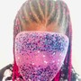 10 or 12 Adult Feedin Cornrows/straight back