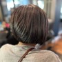 Women’s Pixie Cut w/ Partial Relaxer