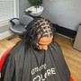 Retwist ( Style is an add-on) Mid-back Length