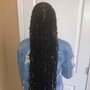 Soft Locs-knotless method