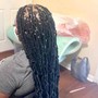 Soft Locs-knotless method