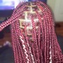 Medium Knotless Braids