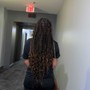 1.0 boho braids butt length