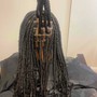 Medium Knotless Braids