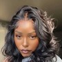 Closure wig install