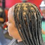 smedium knotless braids