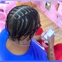 feed in cornrow braids