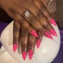 Acrylic Nails long