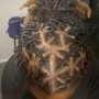 Comb Twist long hair