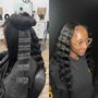 Sew-in maintenance (no wash)