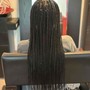 Knotless Box Braids (Medium Butt)