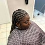 Full braids with lace frontal