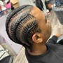 Men 6 Cornrows