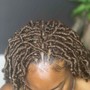 Twist with natural hair