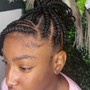 Twist with natural hair