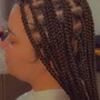 Bohemian small knotless Braids