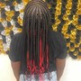 Locs with two strand twist adults