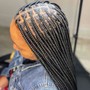 Med boho Box Braids