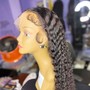 Large Knotless Braids