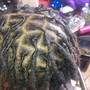 Loc Retwist short hair