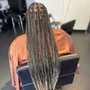 Small box braids butt length