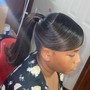 Sew in w/leave out