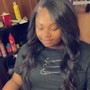 Sew in w/leave out