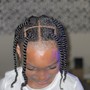 Kid's Knotless Braids