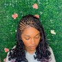 Plant based braiding hair