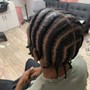 Half Up Half Down Braids Small