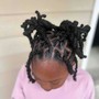 Kid's Loc Retwist and style Rope twist/ braids